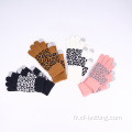 Gants en tactement en tricot pour adulte